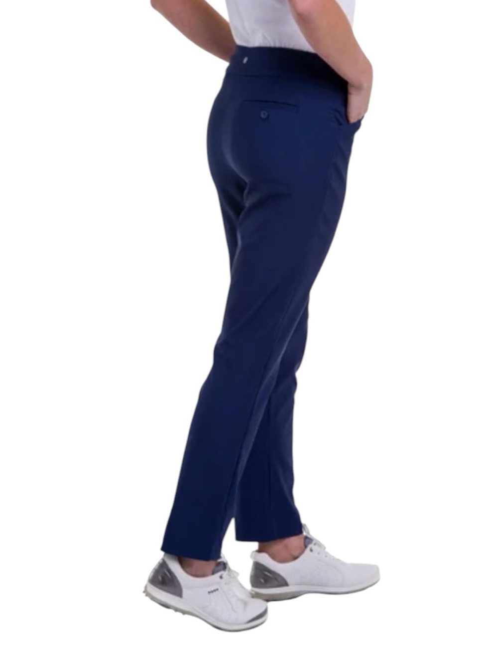 EP NY Bi Stretch Slim Ankle Golf Ankle Cropped Pants Performance Sz S - Picture 2 of 14
